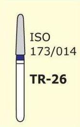 Боры алмазные TR-26F (5шт), МАНИ