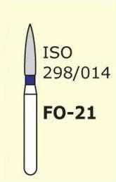 Боры алмазные FO-21 (5шт), МАНИ