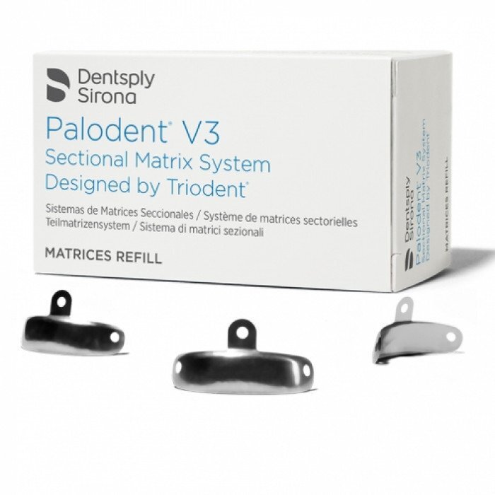 Матрицы Палодент (Palodent V3 Sectional Matrix System Matrices Refill), 3,5мм, 50шт, 659710V, ДЕНТСПЛАЙ