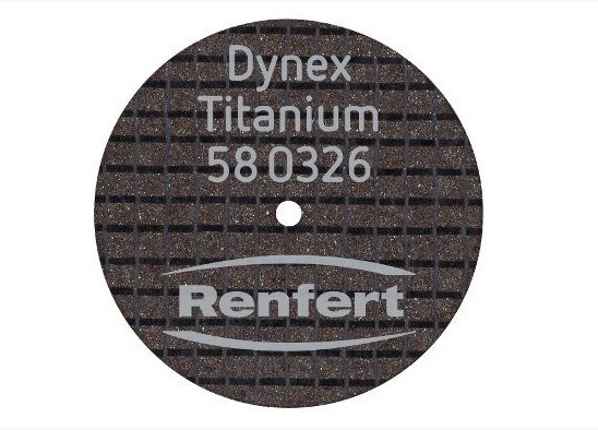 Диски отрезные Dynex Titanium 0.3х26мм (20шт) #58-0326, RENFERT