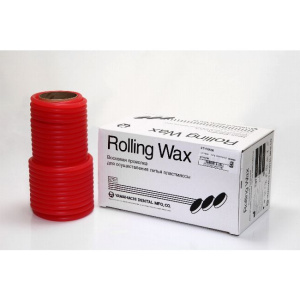 Восковая проволока для литья пластмассы Rolling Wax 7 мм (270г), STYRW07, YAMAHACHI