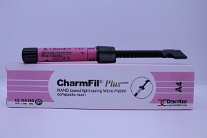 ЧармФил Плюс Рефил (CharmFil Plus Refill), A4, светоотверждаемый пломбировочный материал, шприц, 4г, DentKist