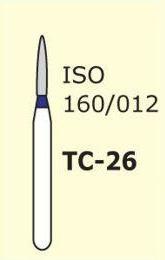 Боры алмазные TC-26 (5шт), МАНИ