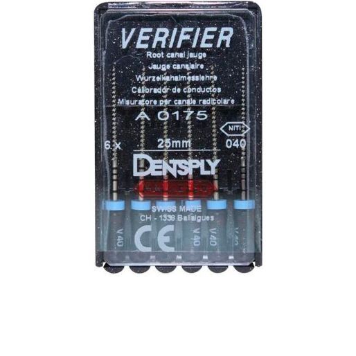 Верификаторы (Thermafil Verifier) 25мм №40 (6шт), A017502504000, МАЛИФЕР