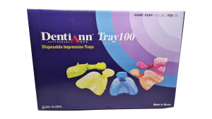 Ложки оттискные для снятия слепков Implant Tray DentiAnnTray100, набор (100шт), Seil Global