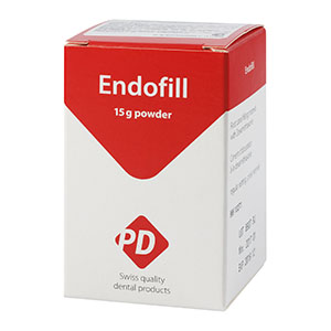 Эндофилл (Endofill Powder), порошок для пломбирование каналов, 15г, 10271, PD