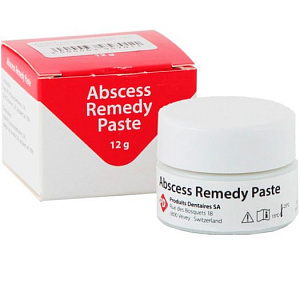 Абсцесс Ремеди (Abscess Remedy Paste), паста для лечения каналов, 12г 11220, PD