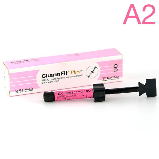 ЧармФил Плюс Рефил (CharmFil Plus Refill), A2, светоотверждаемый пломбировочный материал, шприц, 4г, DentKist