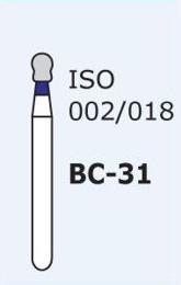 BC-31, Боры алмазные (5шт), МАНИ