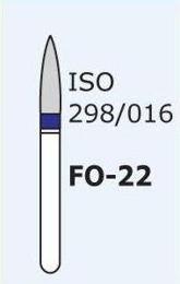 Боры алмазные FO-22 (5шт), МАНИ