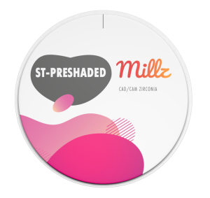 Заготовка циркониевая Millz ST PRESHADED B1 98/22 мм