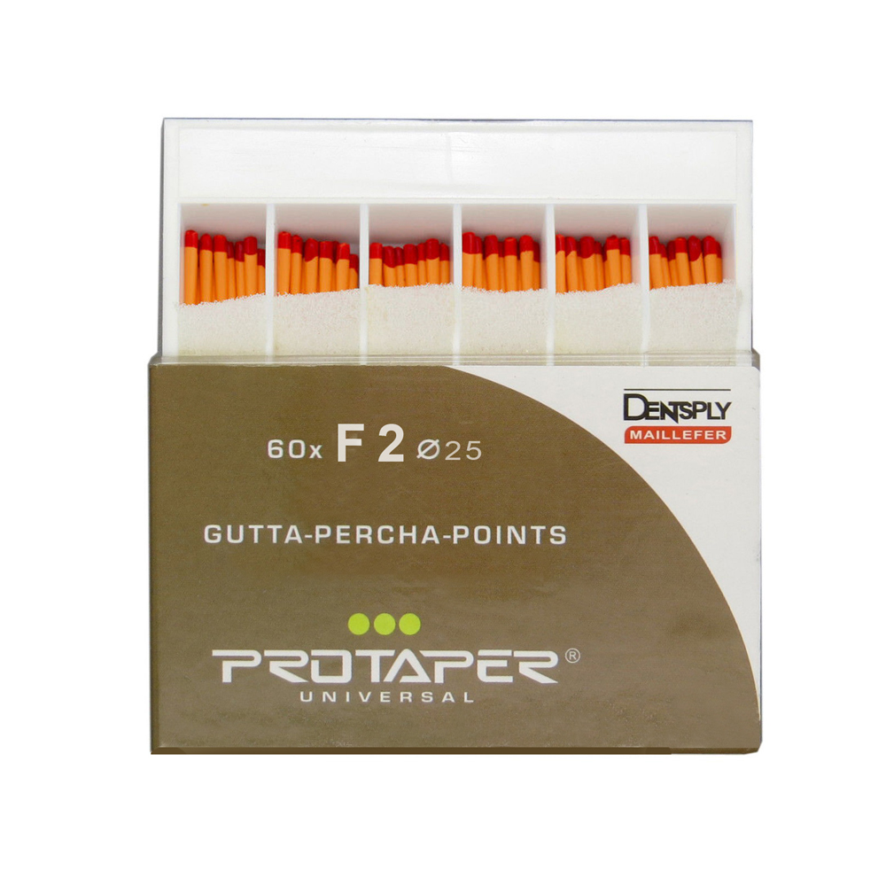 Гуттаперча для ProTaper F2, A022X00010200, МАЛИФЕР