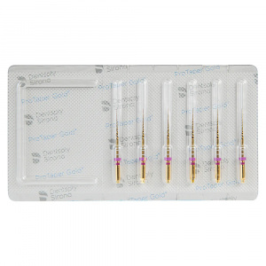 Протейпер Голд (Protaper Gold) стерильные файлы 25мм S2, 6шт, A0410225G0203, МАЛИФЕР