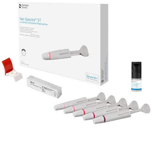 Нео Спектра (Neo Spectra) ST HV, набор, светоотверждаемый композитный материал, 5шпр.х3г+бонд2,5г, 60701980, ДЕНТСПЛАЙ