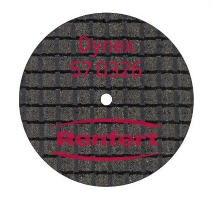 Диски отрезные Dynex 0.3х26мм (20шт) #57-0326, RENFERT