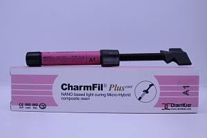 ЧармФил Плюс Рефил (CharmFil Plus Refill), A1, светоотверждаемый пломбировочный материал, шприц, 4г, DentKist