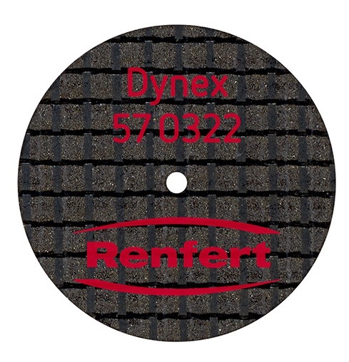 Диски отрезные Dynex 22х0,3мм (20шт) #57-0322, RENFERT