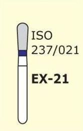 Боры алмазные EX-21 (5шт), МАНИ