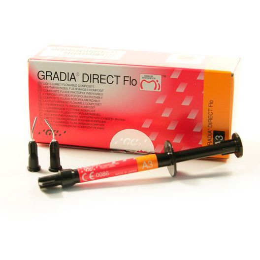 Градиа Директ Флоу (Gradia Direct Flo), А3, жидкотекучий композит, 2шпр.х1,5г, 014254, GC