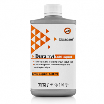 Пластмасса холодной полимеризации Duradent Duracryl Castable, жидкость (0,5кг), Duradent