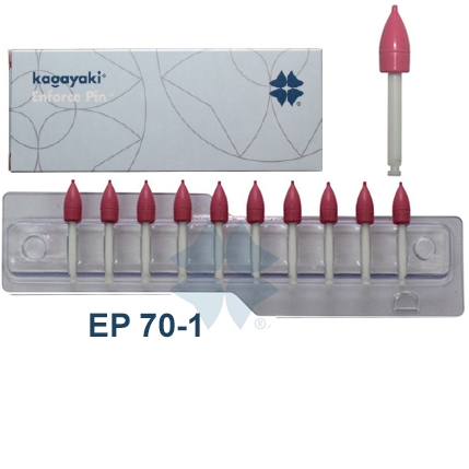 Пики полиры средние розовые (10шт) (Enforce Pin 70) KAGAYAKI