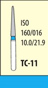 Боры алмазные TC-11C (5шт), МАНИ