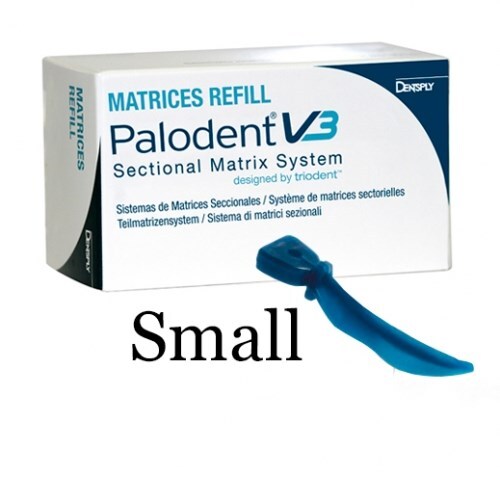 Клинышки Палодент (Palodent V3 Sectional Matrix System Wedges Refill), маленькие, 100шт, 659780V, ДЕНТСПЛАЙ