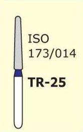 Боры алмазные TR-25F (5шт), МАНИ