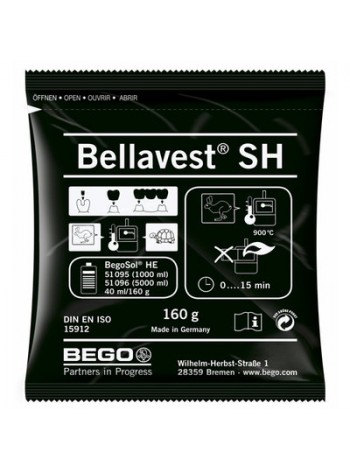 Паковочная масса для коронок и мостов Беллавест (BellaVest) SH (80*160г), 54252, BEGO 