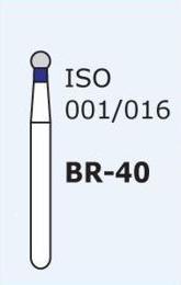 Боры алмазные BR-40 (5шт) , МАНИ